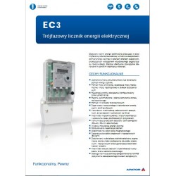 Katalog licznik energii 3 fazowy PAFAL 16EC3gr